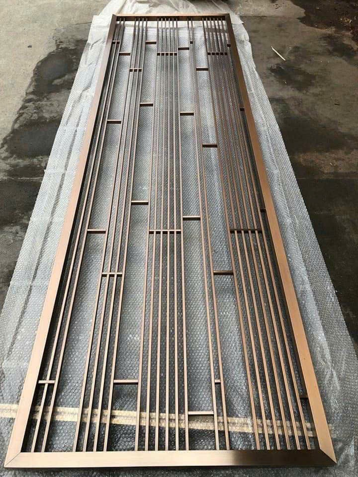 Vách CNC hoa văn cắt laser - ảnh 3